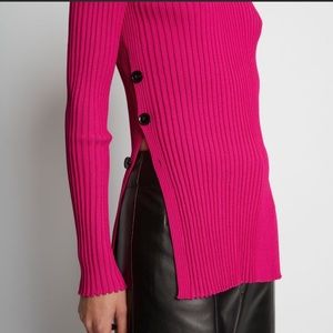 Proenza Schouler Rib Knit Long Sleeve Sweater BNWT Orig $890